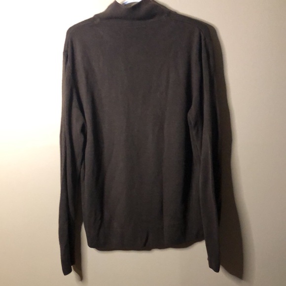 Oscar de la renta 1/2 zip pull over large - Picture 4 of 6